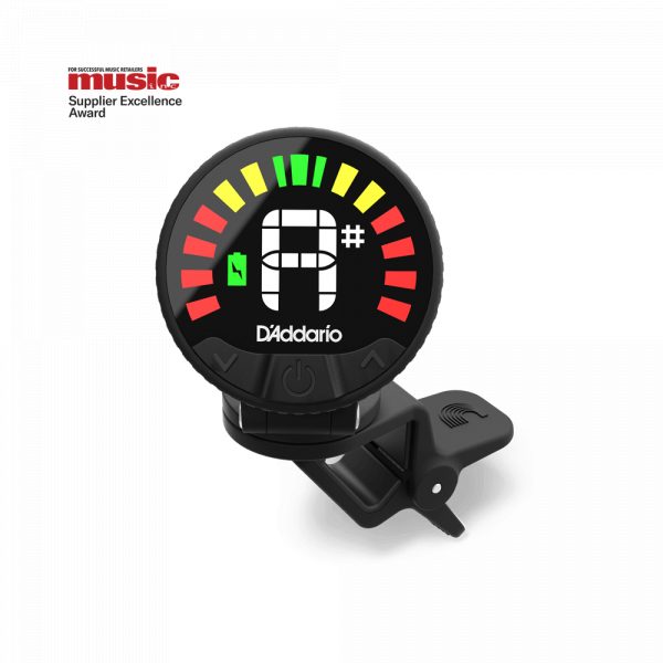 D’Addario Nexxus 360 可充電式夾式調音器（PW-CT-26）
