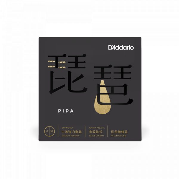 D’Addario Pipa01 琵琶弦組（中張力／PIPA01）