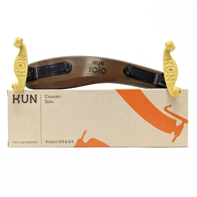 Kun Coussin Solo Violin Shoulder Rest (fits 3/4-4/4 Violin)
