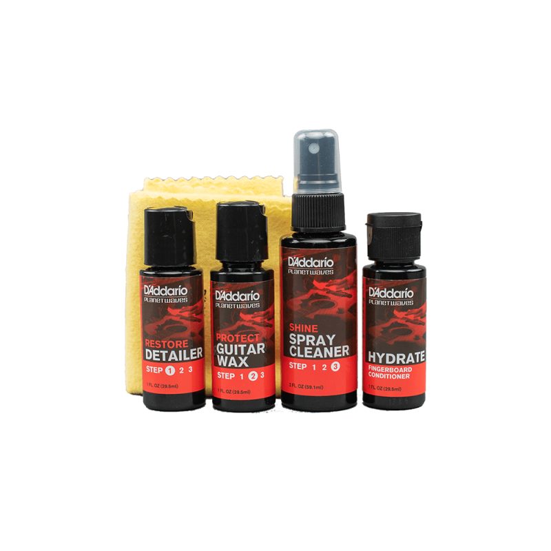 D'Addario Instrument Care Essentials Compact Care Kit (PW-GCB-01)