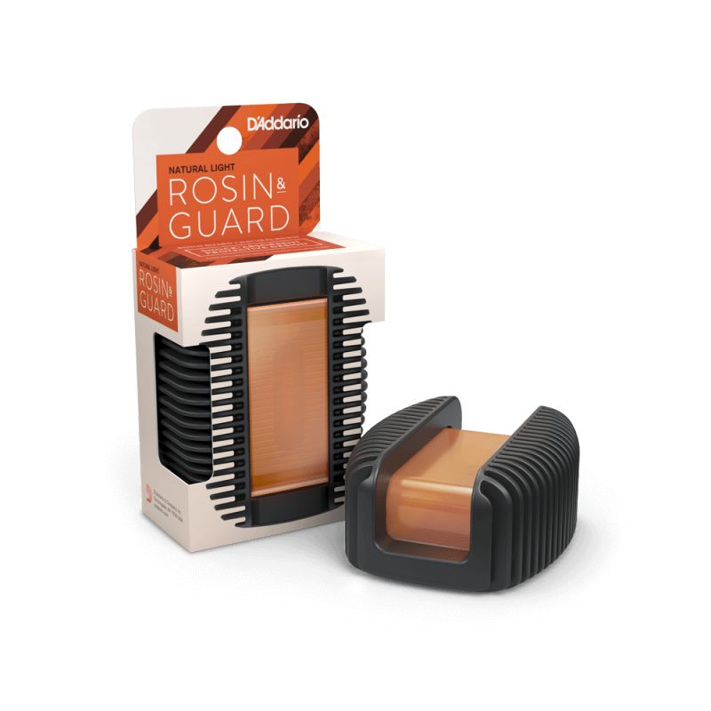 D’Addario Rosin Guard 松香保護套組（附淺色松香／DRGBK-VR200）