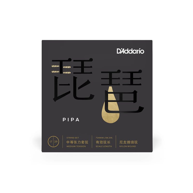 D’Addario Pipa01 琵琶弦組（中張力／PIPA01）